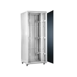 Computer cabinet SOMI Networks 42U 19" freestanding, 100 cm depth, 800 kg load, gray