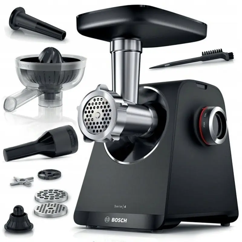 Gaļasmaļamā Bosch MFWS430B — 1900 W, 2 ātrumi Photo 11