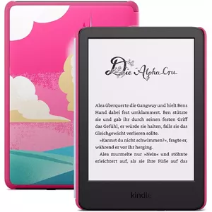 Amazon B0CP324VS4 e-grāmatu lasītājs Skārienjūtīgais ekrāns 16 GB Wi-Fi Melns, Zils