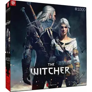 Jigsaw puzzle Good Loot The Witcher Geralt & Ciri 1000 pcs Video game