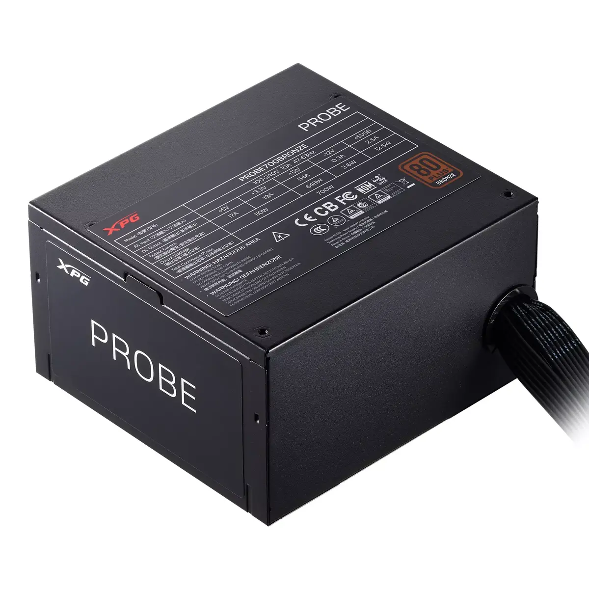 Блок питания XPG PROBE 600 BRONZE Photo 3