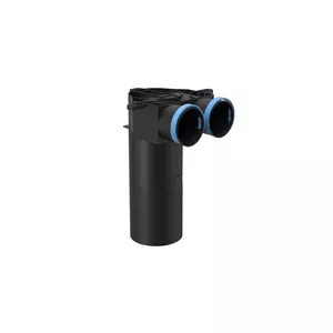 KOMPONENTUM Slim Air Distribution Box DN125 to 2x75mm