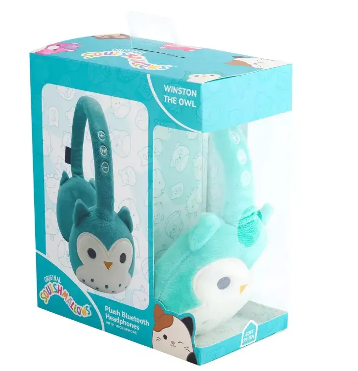 SQUISHMALLOWS Owl Winston 608075 беспроводные наушники Photo 4