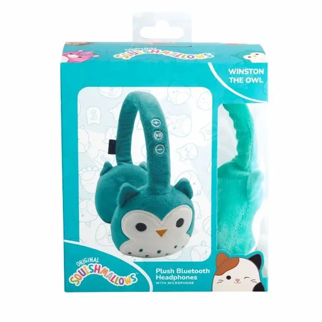 SQUISHMALLOWS Owl Winston 608075 беспроводные наушники Photo 4