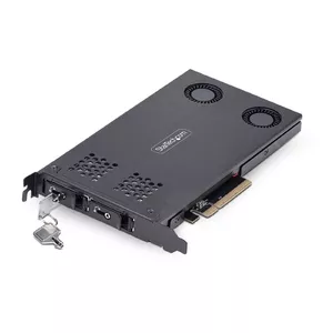 Backplane StarTech.com 2-Bay M.2 NVMe SSD PCIe x8 Hot-Swap Tool-less