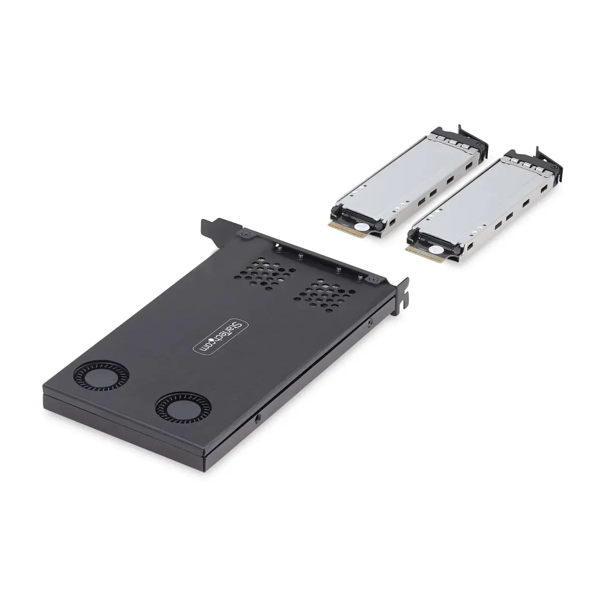 StarTech 2M2-REMOVABLE-PCIE Dual-Bay M.2 NVMe SSD Mobile Rack Photo 3