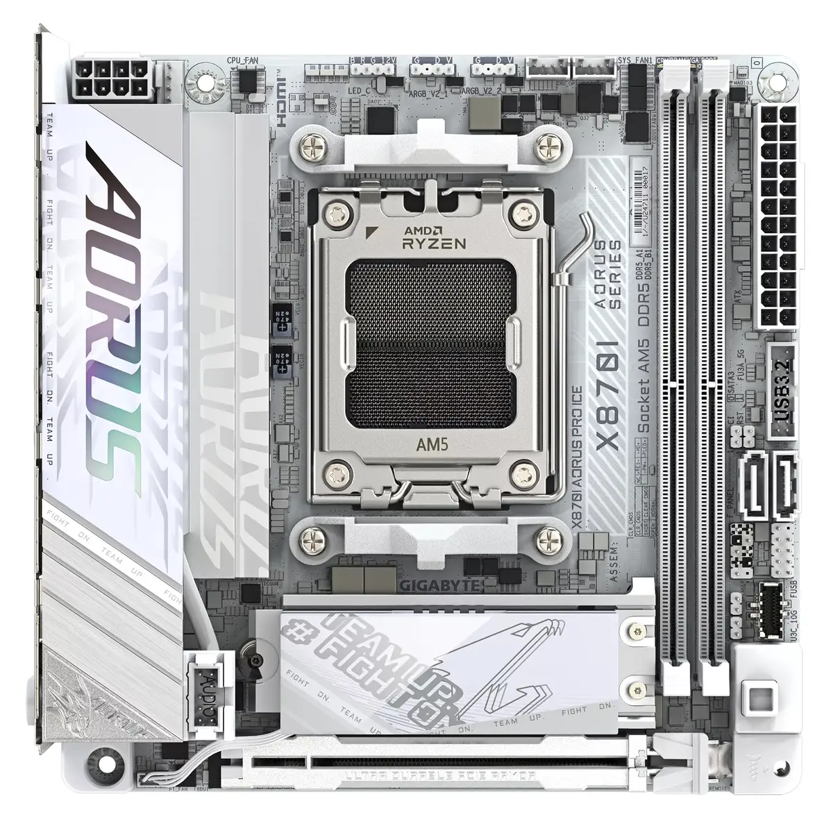 Motherboard GIGABYTE X870I AORUS PRO ICE, X870I Photo 5