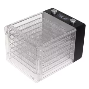 Food dehydrator Adler AD 6660, 600 W, 6 trays, adjustable thermostat, steel, folding design