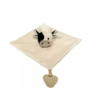 Mīkstā rotaļlieta TULILO Milus Govs 25x25 cm plīša rotaļlieta zīdaiņiem un bērniem