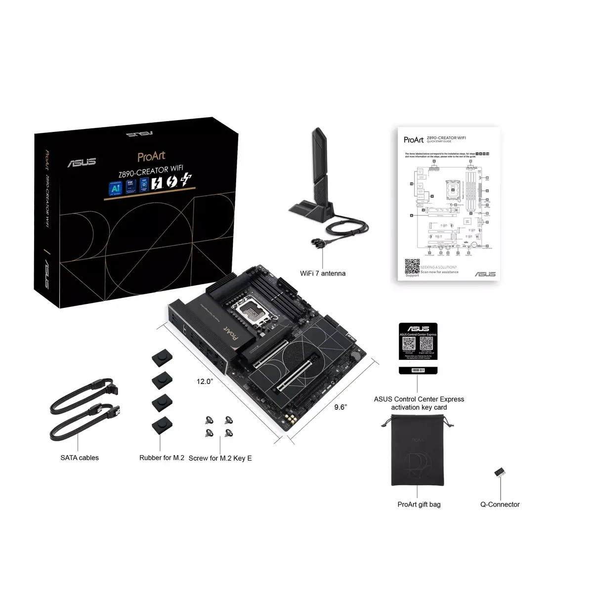 Pamatplate ASUS PROART Z890-CREATOR WIFI, 90MB1JD0-M0EAY0 Photo 15