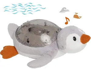 Ночник-игрушка cloud b Tranquil Penguin Pingwin ECO – успокаивающие звуки и проекция (CLTT-9200-PG)