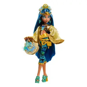 Modes lelle Mattel Monster High Monster Fest Cleo De Nile Daudzkrāsaina