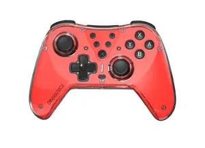 Беспроводной геймпад Oniverse Marsupilami в комплекте с игрой для Nintendo Switch, ПК и мобильных устройств с Bluetooth, макросами и турбо-кнопками, красный