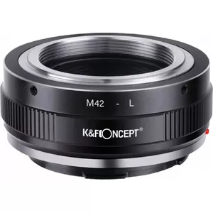 Адаптер для объективов K&F SB8745 — из M42 (резьба) на байонет L для Panasonic/Sigma/Leica