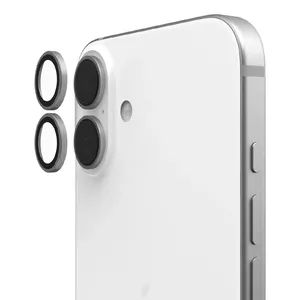 Urban Armor Gear 144378113636 Ekrāna aizmugures un kameras aizsargstikls Apple iPhone 16 Plus Uzticama triecienizturība un skrāpējumu izturība