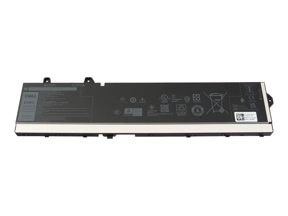 Klēpjdatora akumulators Dell YM1XD 83Wh 6‑cell