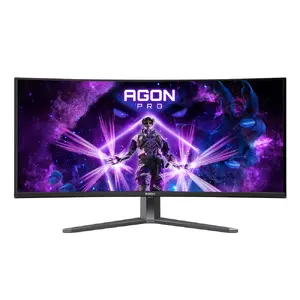 Компьютерный монитор AOC AGON PRO AG346UCD 34 дюйма QD-OLED Wide Quad HD 3440 x 1440 пикселей 175 Гц 0.03 мс изогнутый игровой дисплей