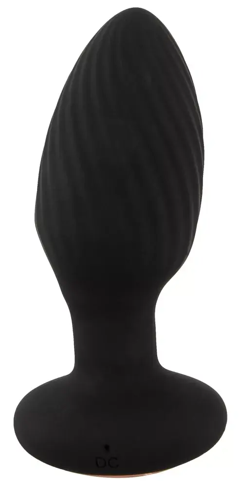 ANOS Silicone Black вращающаяся вибропробка Photo 3
