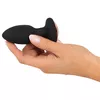 ANOS Silicone Black вращающаяся вибропробка Photo 6