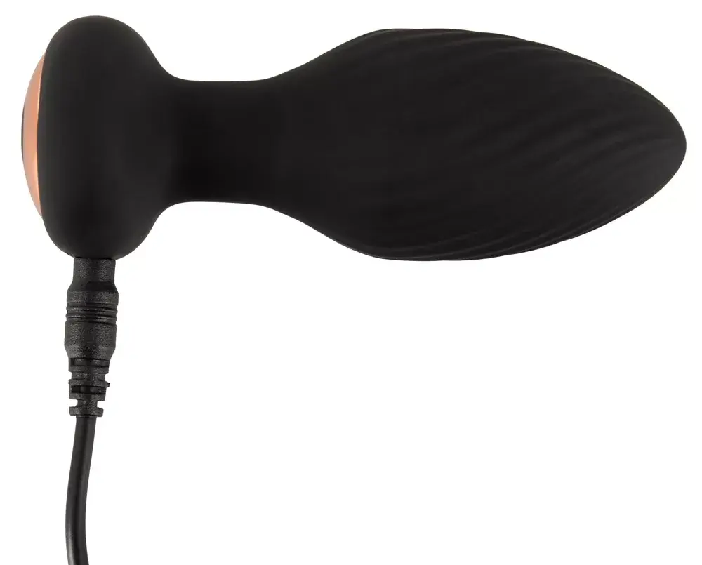 ANOS Silicone Black вращающаяся вибропробка Photo 8