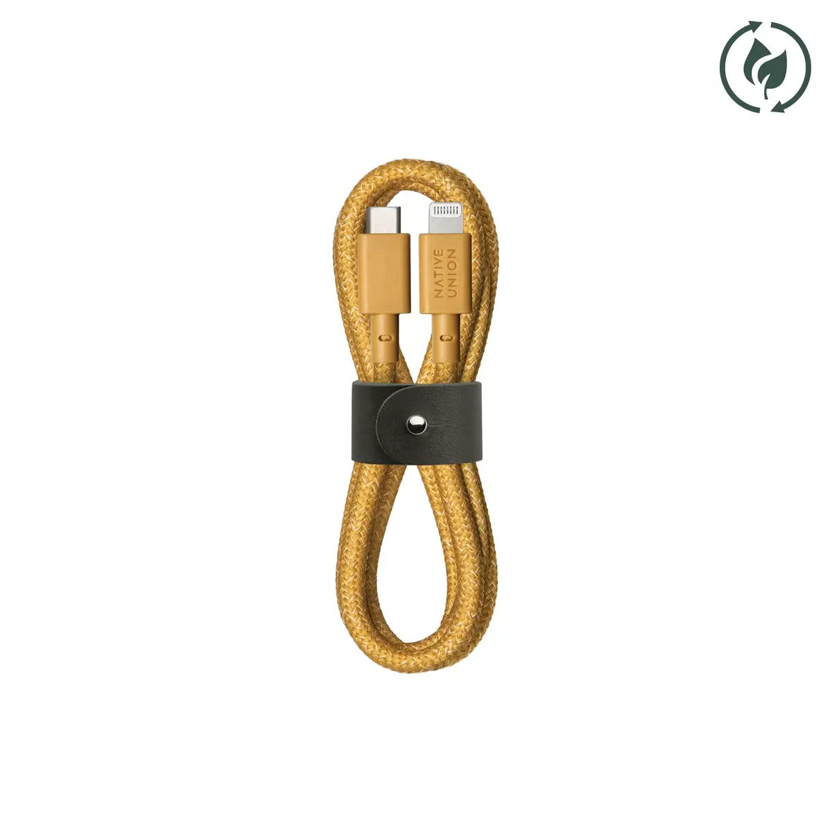 Кабель Native Union Belt 1.2 м Желтый Photo 2