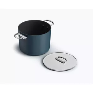 Joseph Joseph Space Folding Handle Ceramic Non-stick 25cm Blue Stock Pot