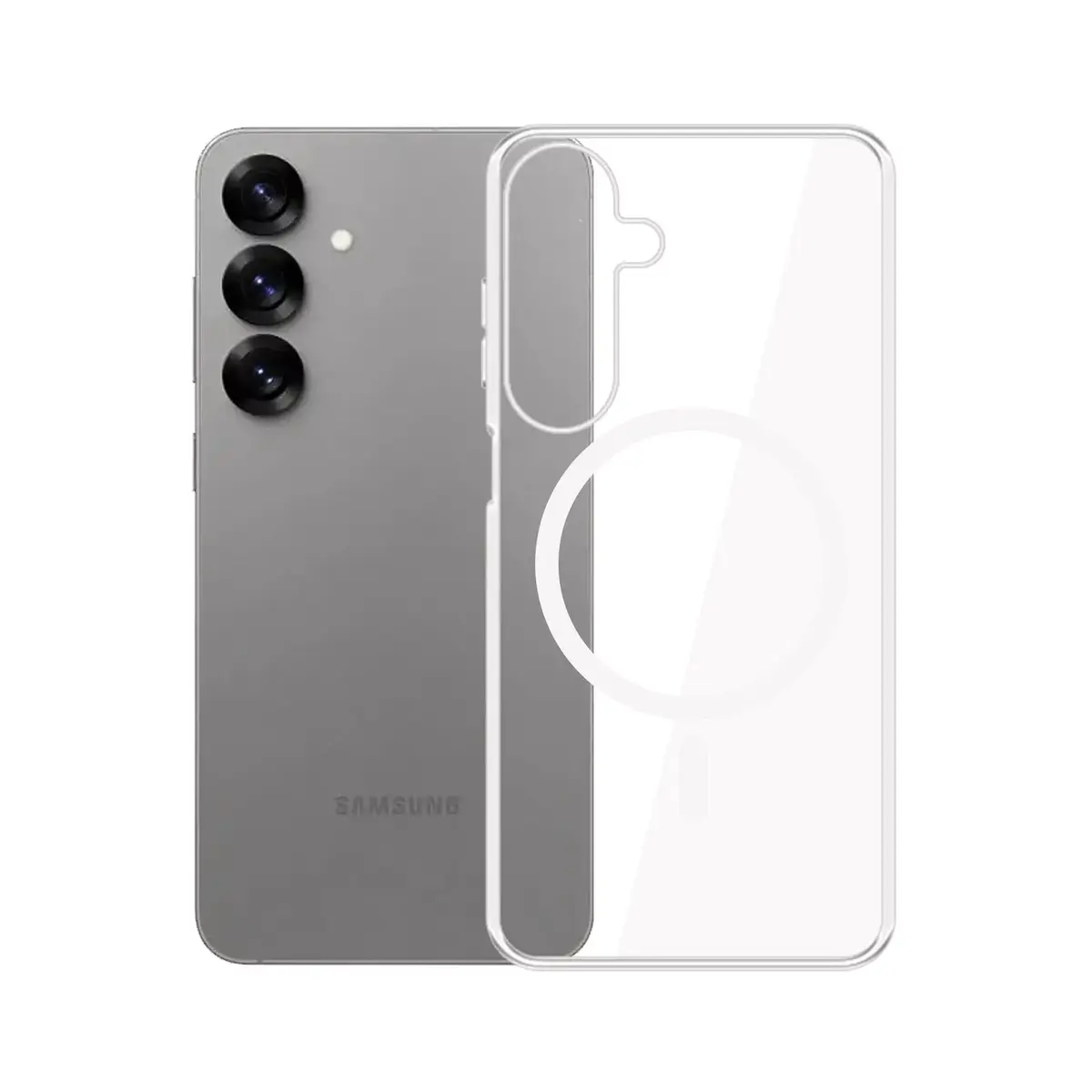 3MK Clear MagCase mobilā telefona vāks Samsung Galaxy S25 Photo 3