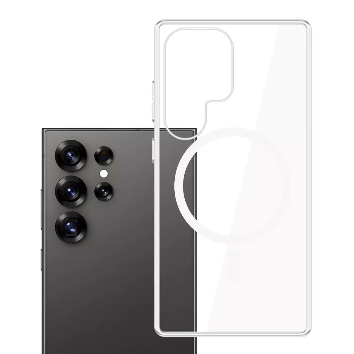 3MK Clear MagCase mobilā telefona maciņš Samsung Galaxy S25 Ultra Photo 4