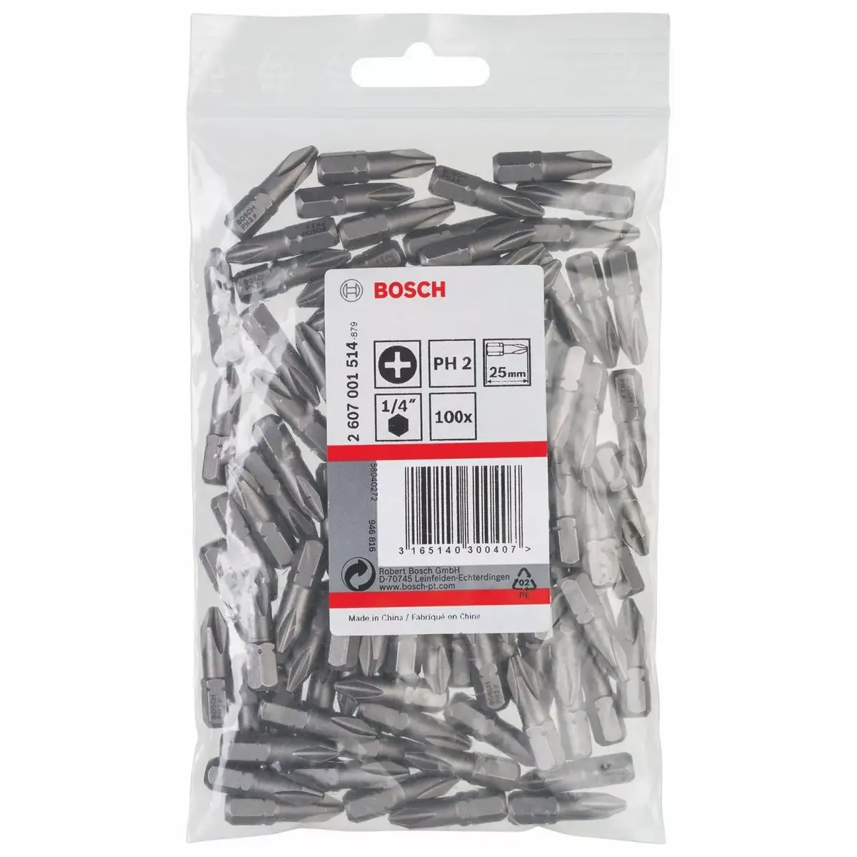 Бит для отвертки Bosch 2607001514 Photo 2