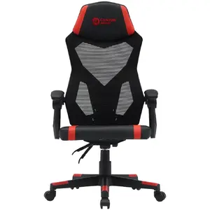 Gaming armchair Canyon Flow MCH01 Hard seat Black Red 120 kg