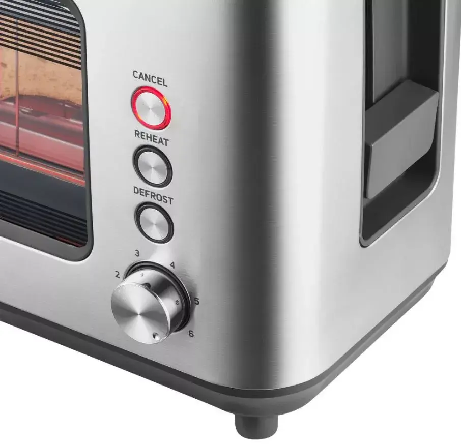 SENCOR STS4050SS toaster 2-slice stainless steel Photo 3