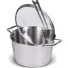Stew pot LAMART LT1276 — 24 cm stainless steel Photo 2