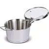 Stew pot LAMART LT1276 — 24 cm stainless steel Photo 3