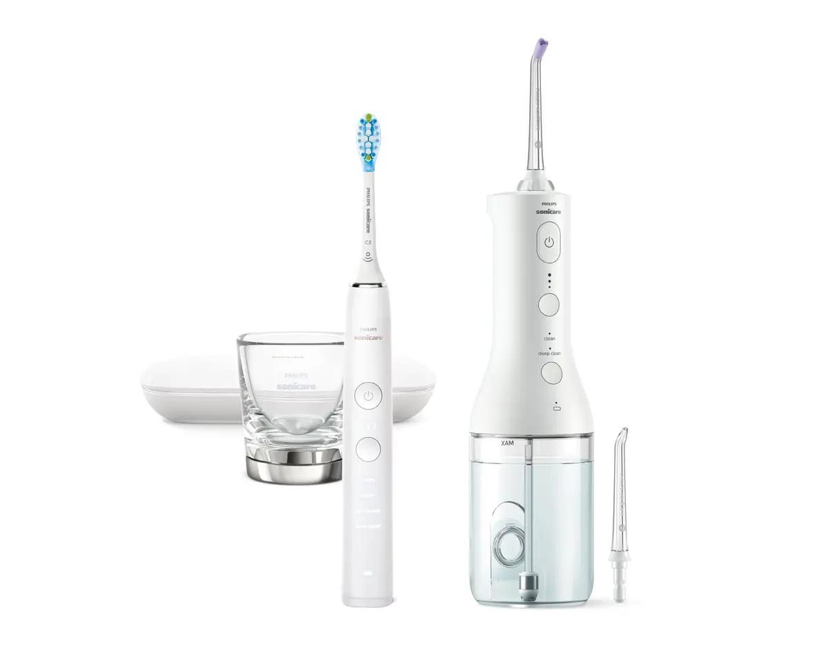 Philips Cordless Power Flosser 3000 & DiamondClean 9000 HX3886/41 Photo 3