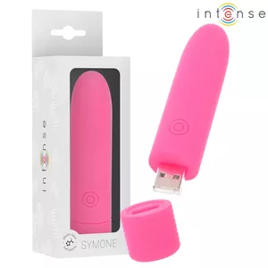 Vibrators INTENSE Silikons Rozā 10 x 2.2 cm