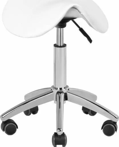 Kosmētiskais taburets Activeshop AM-302 — balts