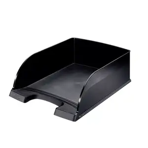 Desk tray organiser ESSELTE 52330095 — plastic black, A4, 255×357×103 mm