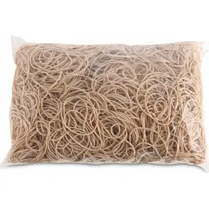 Rubber Bands Office Products, diameter 50 mm, cross-section 1.5×1.5 mm, 60% natural rubber, 1000 g pack