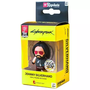 Kolekcionējams 3D atslēgu piekariņš cenega publishing — Cyberpunk 2077 Johnny Silverhand