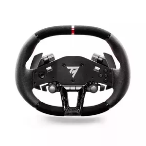 Руль Thrustmaster Hypercar Wheel Add-On чёрно‑серебристый для PC PS4 PS5 Xbox One, 320 мм, корпус из алькантары/кожи