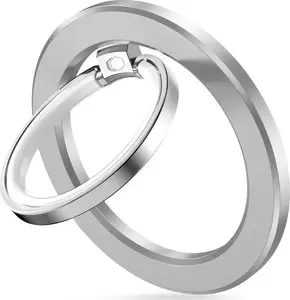 MagSafe-compatible magnetic phone ring Tech-Protect MMR300, silver