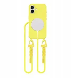 MagSafe kaklasaite Tech-Protect Magnecklace priekš iPhone 16, dzeltena