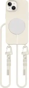 MagSafe Necklace Tech-Protect for iPhone 14, beige — magnetic necklace case accessory