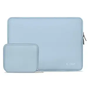 Laptop sleeve Tech‑Protect NEOSLIM 13–14 inch Winter Blue, slim protective case