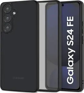 Aizsargvāciņš Tech-Protect MagMat priekš Samsung Galaxy S24 FE, melns matēts