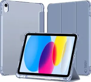 Tablet case Tech-Protect SmartCase Pen Hybrid for iPad 10.9 (2022, 2024/2025) — blue