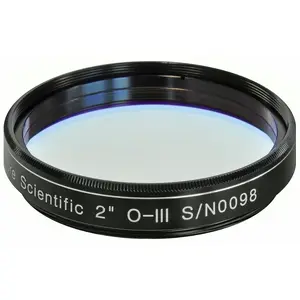 2" O-III Narrowband Filter Explore Scientific 12 nm