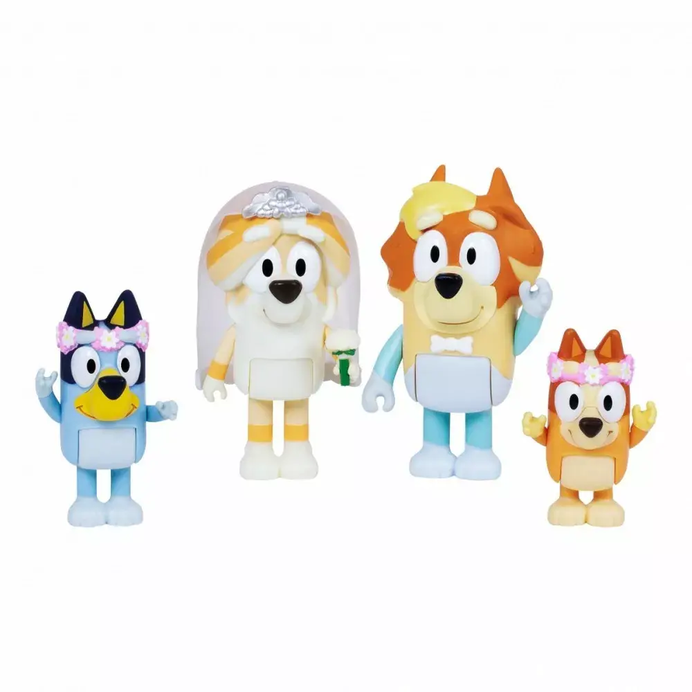 TMTOYS Bluey набор фигурок 4‑шт. BLU17590 Photo 2