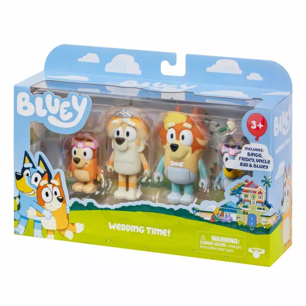 TMTOYS Bluey набор фигурок 4‑шт. BLU17590 Photo 7
