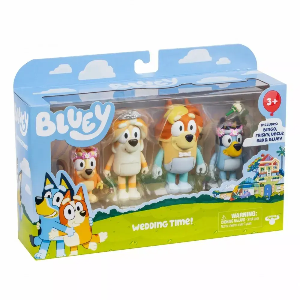 TMTOYS Bluey набор фигурок 4‑шт. BLU17590 Photo 8